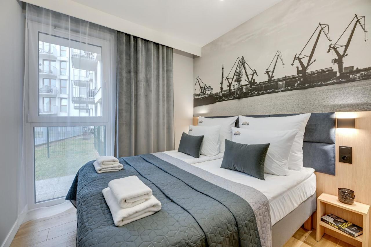 Aura 40 City Center & Free Parking By Downtown Apartments 格但斯克 外观 照片